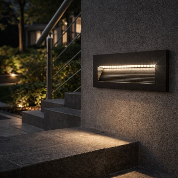 Rabalux 77190 - vonkajšie nástenné LED svietidlo KAVALA LED/6W/230V IP65 čierne