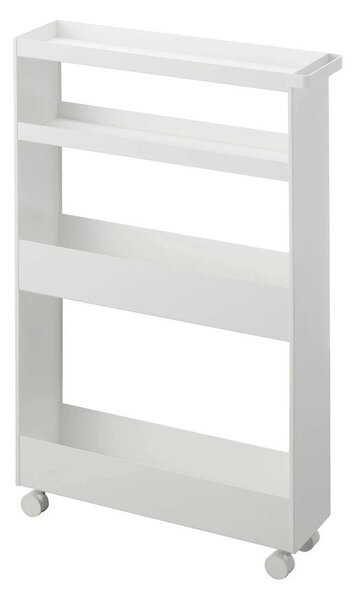 Matne biely oceľový kúpeľňový regál 48x80,5 cm Tower – YAMAZAKI