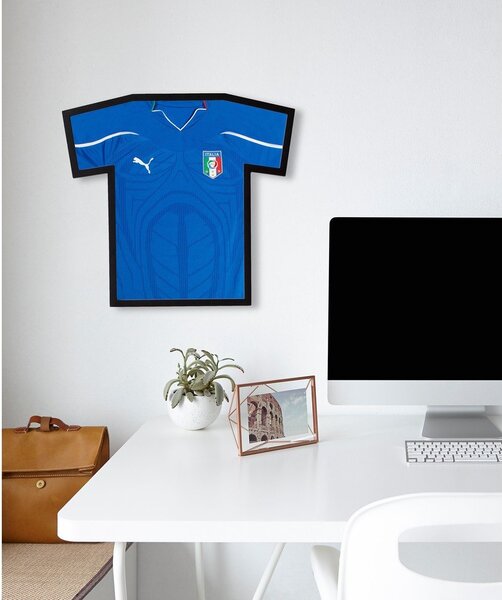 Čierny plastový rámček na stenu 50x54,5 cm T-Frame – Umbra