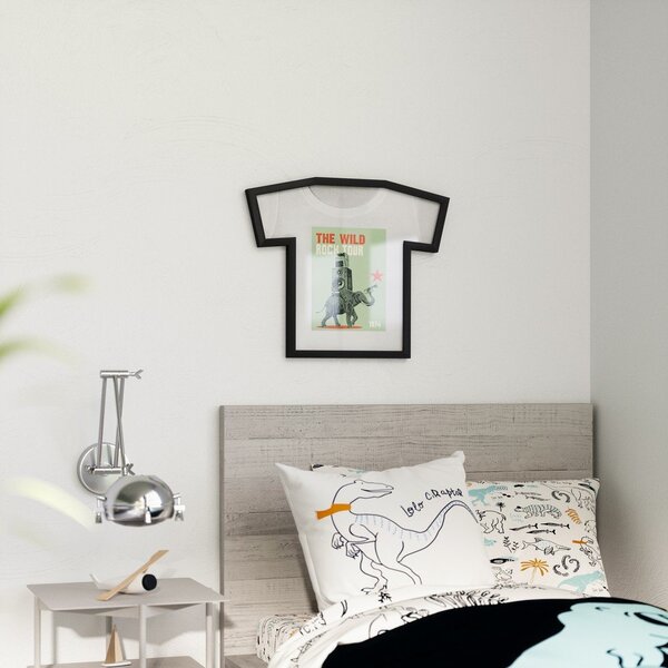 Čierny plastový rámček na stenu 50x54,5 cm T-Frame – Umbra