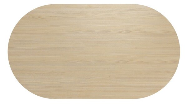 Jedálenský stôl s doskou v dubovom dekore v prírodnej farbe 100x180 cm Lago – TemaHome