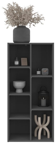 REGÁL, antracitová, 50/106/26 cm Boxxx - Online Only drobný nábytok, Online Only