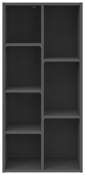 REGÁL, antracitová, 50/106/26 cm Boxxx - Online Only drobný nábytok, Online Only