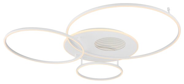 STROPNÉ LED SVIETIDLO, 126,4/105,3/13 cm Globo - Online Only bytové doplnky, Online Only