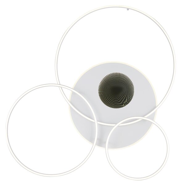 STROPNÉ LED SVIETIDLO, 126,4/105,3/13 cm Globo - Online Only bytové doplnky, Online Only
