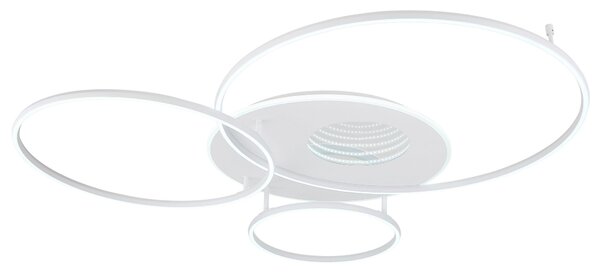 STROPNÉ LED SVIETIDLO, 126,4/105,3/13 cm Globo - Online Only bytové doplnky, Online Only
