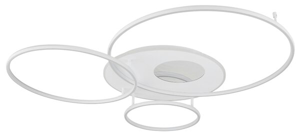 STROPNÉ LED SVIETIDLO, 126,4/105,3/13 cm Globo - Online Only bytové doplnky, Online Only
