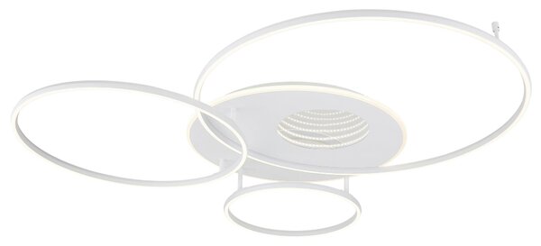 STROPNÉ LED SVIETIDLO, 126,4/105,3/13 cm Globo - Online Only bytové doplnky, Online Only