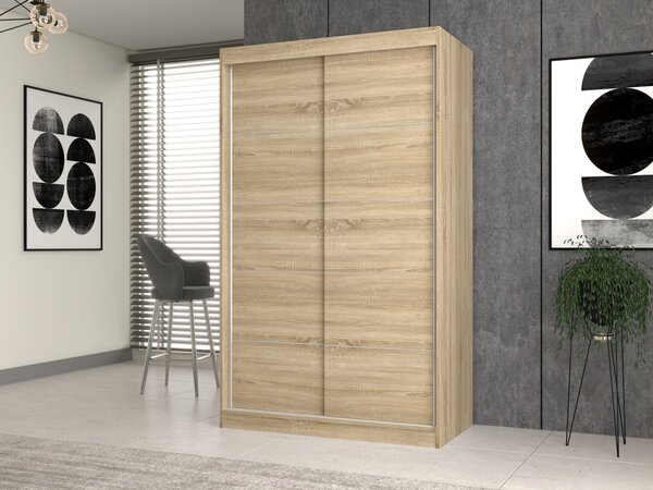 TP Living Šatníková skriňa IGA I 120 cm dub sonoma