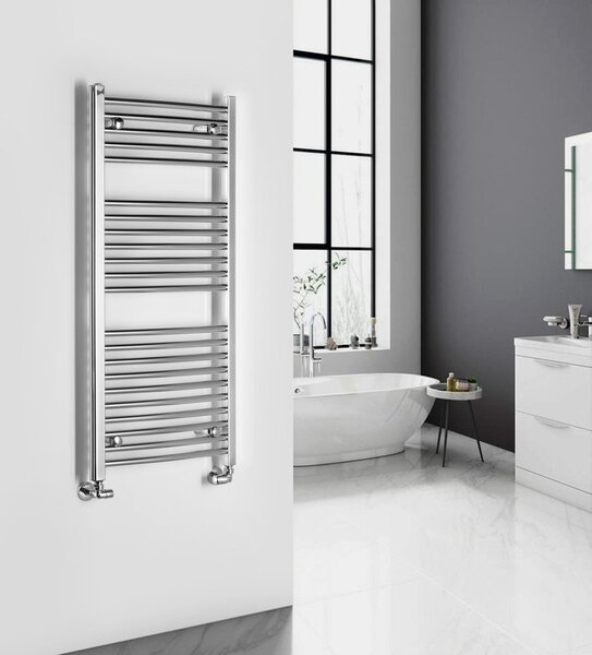 Aqualine Aqualine, ALYA vykurovacie teleso oblé 500x1110mm, chróm, LLC201