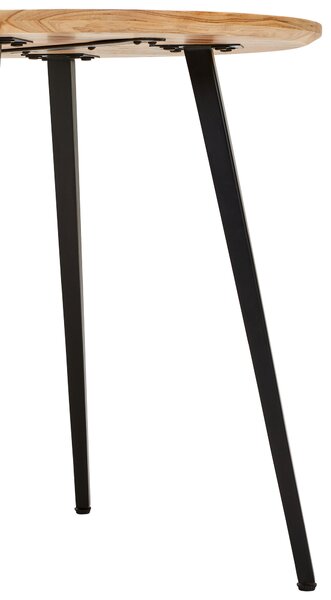 JEDÁLENSKÝ STÔL, akácia, čierna, farba akácie, 80/80/76 cm Xora - Stoly, Online Only