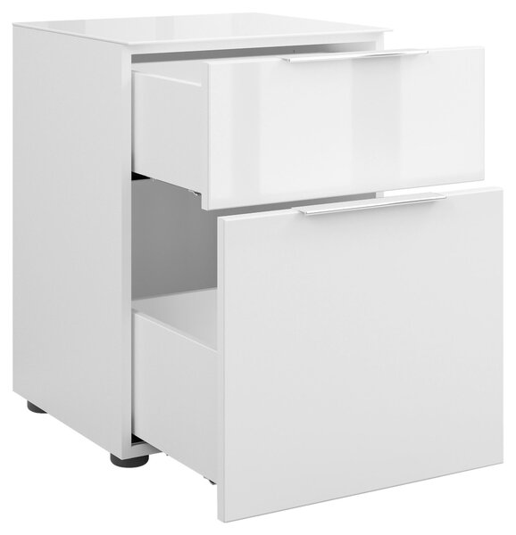 NOČNÝ STOLÍK, biela, 45/60/40 cm - Online Only spálne, Online Only