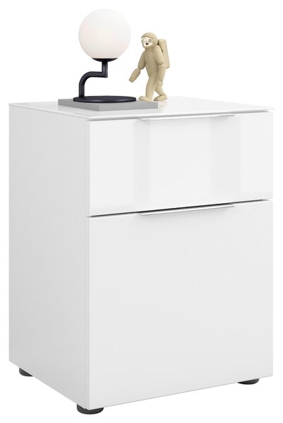 NOČNÝ STOLÍK, biela, 45/60/40 cm - Online Only spálne, Online Only