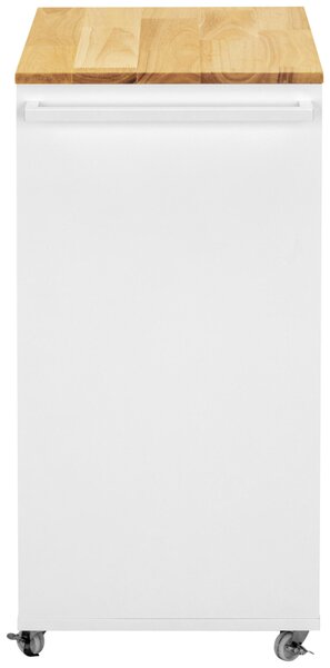 SERVÍROVACÍ VOZÍK, prírodná farba, biela, 50/78/38 cm MID.YOU - Barový nábytok, Online Only