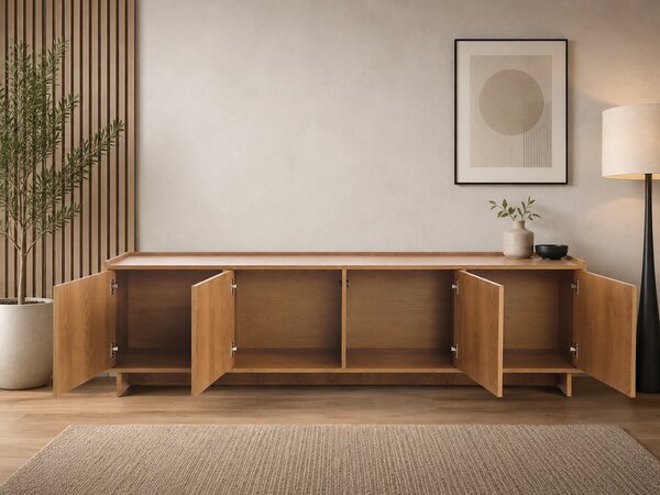 TV STOLÍK IMPERIAL KARAMELOVÝ DUB 195 cm