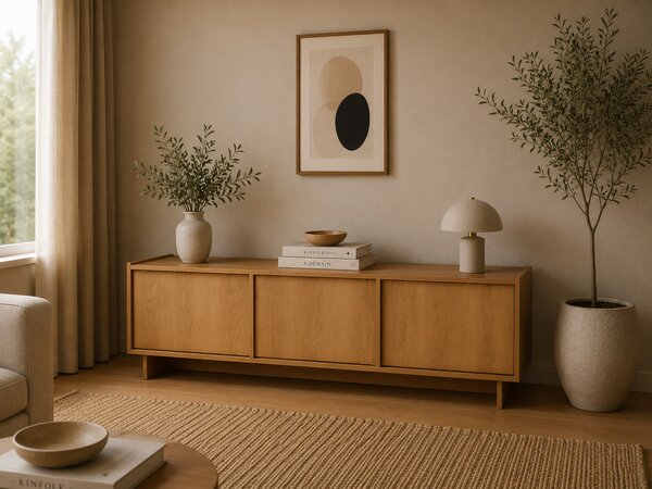 TV STOLÍK IMPERIAL KARAMELOVÝ DUB 147 cm