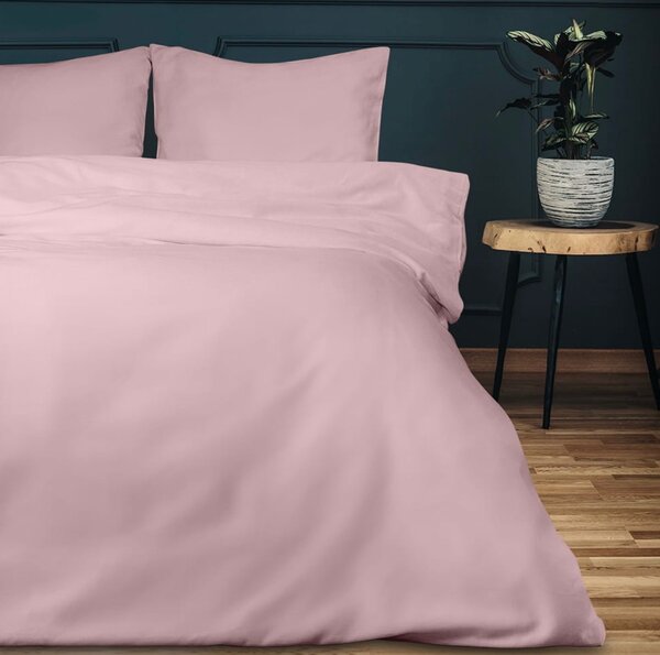Posteľná obliečka Satén Soft Pink 220x240/2x 70x90 cm
