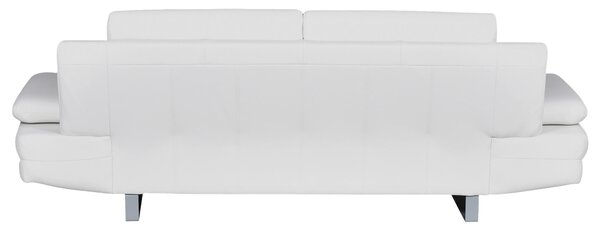 TROJMIESTNA POHOVKA, textil, biela MID.YOU - Sedačky, Online Only