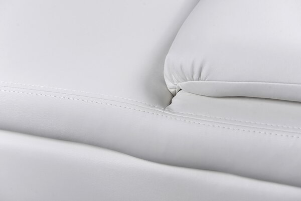 TROJMIESTNA POHOVKA, textil, biela MID.YOU - Sedačky, Online Only