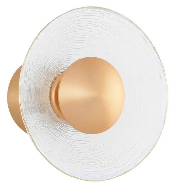 Dizajnové nástenné svietidlo Esil 16 zlaté