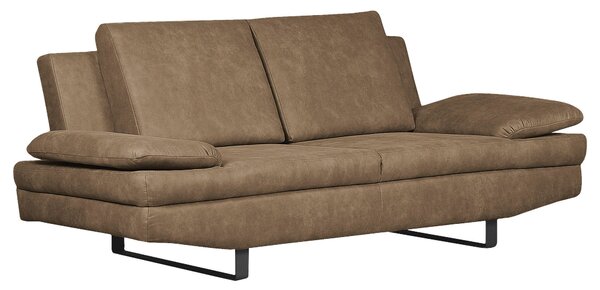 DVOJMIESTNA POHOVKA, textil, bahenná hnedá MID.YOU - Sedačky, Online Only