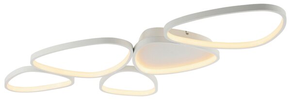 STROPNÉ LED SVIETIDLO, 116,5/56,5/6,5 cm - Interiérové svietidlá