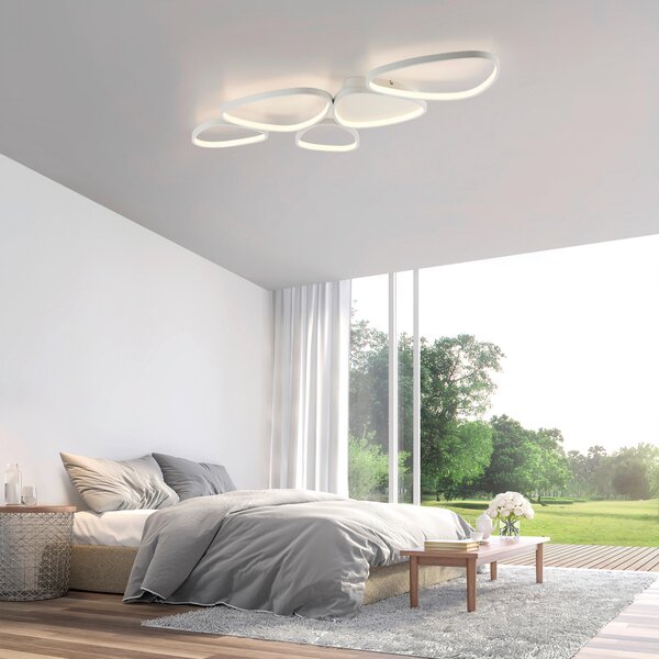 STROPNÉ LED SVIETIDLO, 116,5/56,5/6,5 cm - Interiérové svietidlá