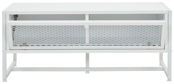 LAVICA NA TOPÁNKY, biela, 95/40/41 cm P & B - Online Only drobný nábytok, Online Only