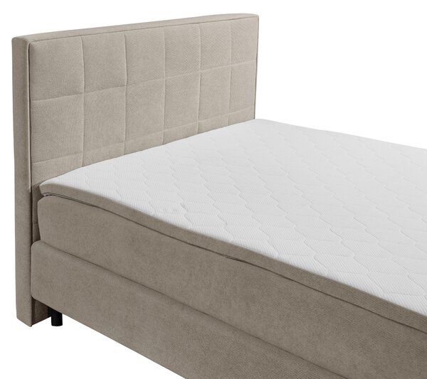 AMERICKÁ POSTEĽ, 140/200 cm, piesková MID.YOU - Online Only spálne, Online Only
