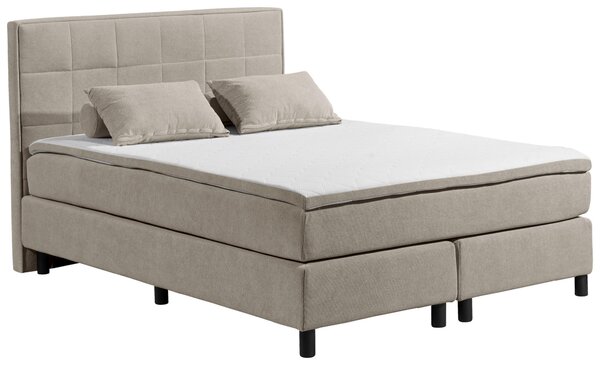 AMERICKÁ POSTEĽ, 140/200 cm, piesková MID.YOU - Online Only spálne, Online Only