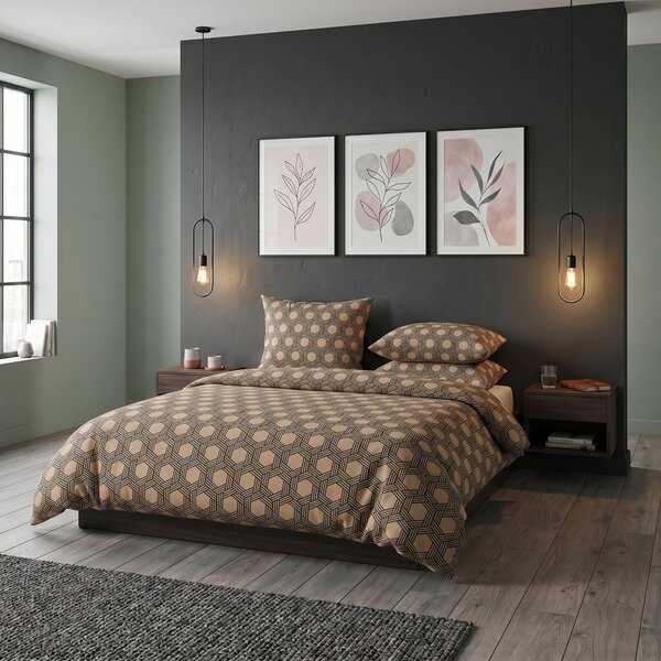 Kvalitex Saténové povlečení LUXURY COLLECTION CARERO béžové