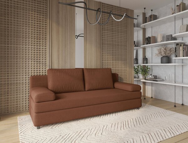 ROZKLADACIA POHOVKA, textil, hnedá Ti'me - Sedačky, Online Only