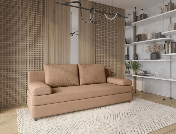 ROZKLADACIA POHOVKA, textil, karamelová Ti'me - Sedačky, Online Only