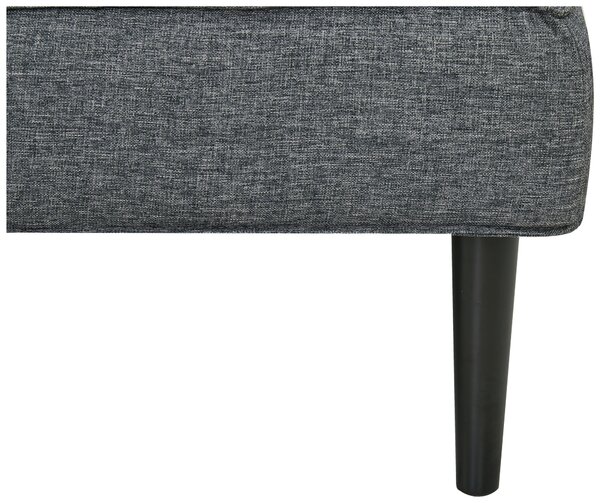 ROZKLADACIA POHOVKA, textil, tmavosivá Carryhome - Sedačky