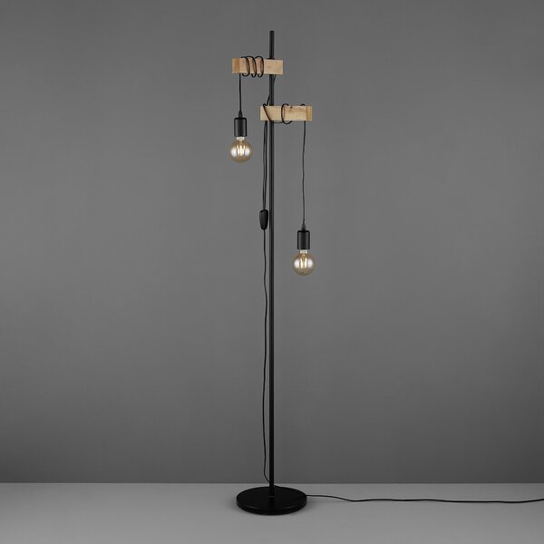 STOJACIA LAMPA, 20,5/25/166,5 cm Eglo - Interiérové svietidlá