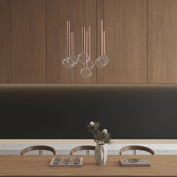 ZÁVESNÉ LED SVIETIDLO, 40/180 cm Dieter Knoll - Interiérové svietidlá