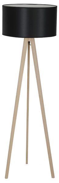 Drevená lampa Tripod