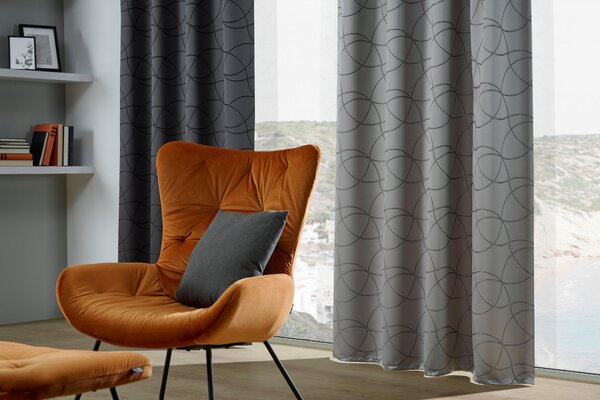 HOTOVÝ ZÁVES, nepriehľadné, 140/245 cm Dieter Knoll - Záclony & závesy