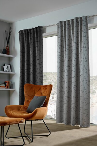 HOTOVÝ ZÁVES, nepriehľadné, 140/245 cm Dieter Knoll - Záclony & závesy