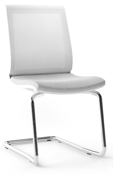 NARBUTAS - Konferenčná stolička EVA biela