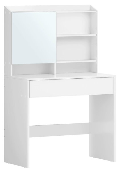 TOALETNÝ STOLÍK, biela, 70/40/136 cm Boxxx - Online Only drobný nábytok, Online Only