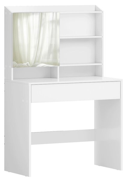 TOALETNÝ STOLÍK, biela, 70/40/136 cm Boxxx - Online Only drobný nábytok, Online Only