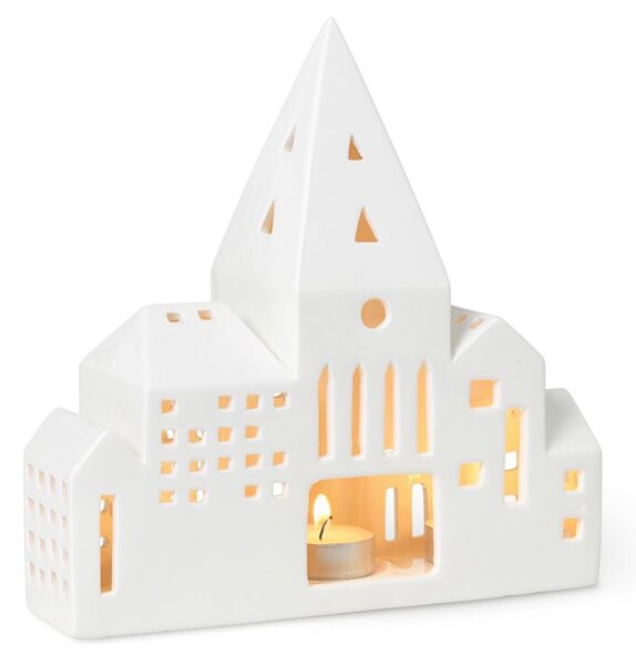 Lampáš domček Urbania City 21 cm