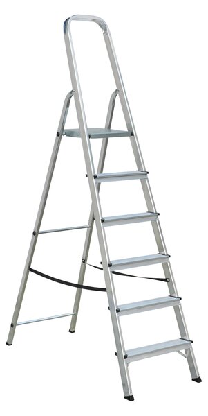 Elkop Jednostranný hliníkový rebrík, 2 priečky