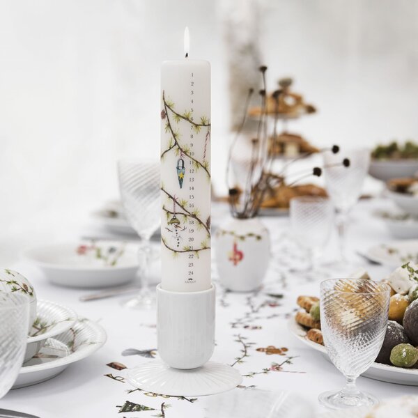 Porcelánový svietnik Hammershøi White 10,5 cm