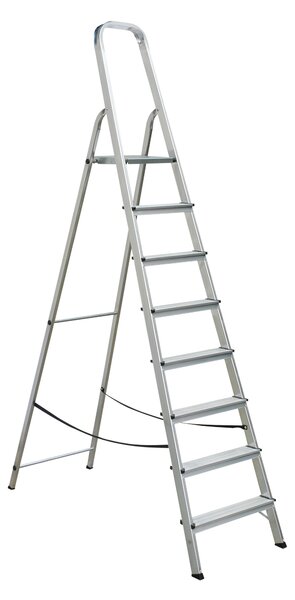 Elkop Jednostranný hliníkový rebrík, 2 priečky