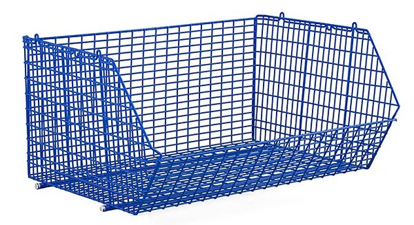 Priemyselný úložný kôš KS3 1050x680x480 mm, stohovateľný