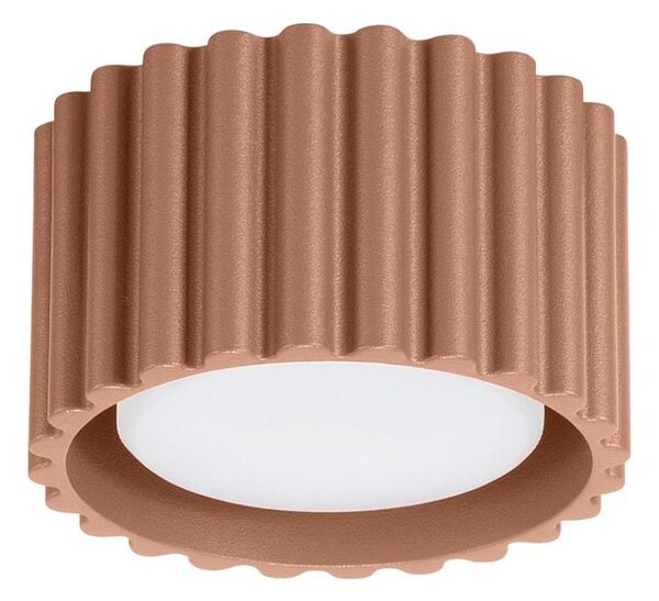 Sollux SL.1807 - Bodové svietidlo AURA 1xGX53/10W/230V 6 cm hnedé