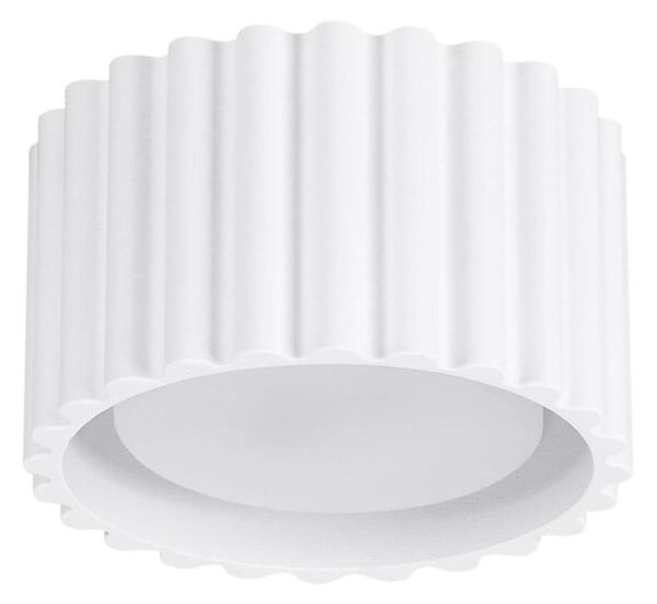 Sollux SL.1782 - Bodové svietidlo AURA 1xGX53/10W/230V 6 cm biele