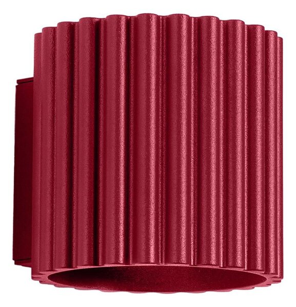 Sollux SL.1821 - Nástenné svietidlo AURA 1xG9/10W/230V červené